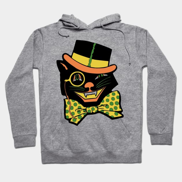 Top Hat Cat Shirt Hoodie by SpaceWasteATL